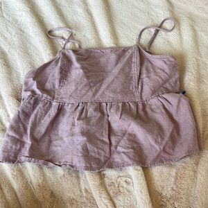Purple tank top